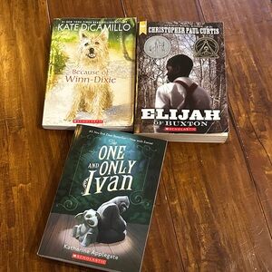 Kids Chapter Book Bundle  Ivan  Winn Dixie  Elijah of Buxton Scholastic